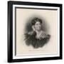 Harriet Martineau Writer and Social Commentator-null-Framed Art Print