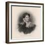 Harriet Martineau Writer and Social Commentator-null-Framed Art Print