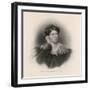 Harriet Martineau Writer and Social Commentator-null-Framed Art Print