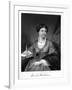 Harriet Martineau-Alonzo Chappel-Framed Art Print