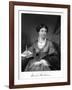 Harriet Martineau-Alonzo Chappel-Framed Art Print