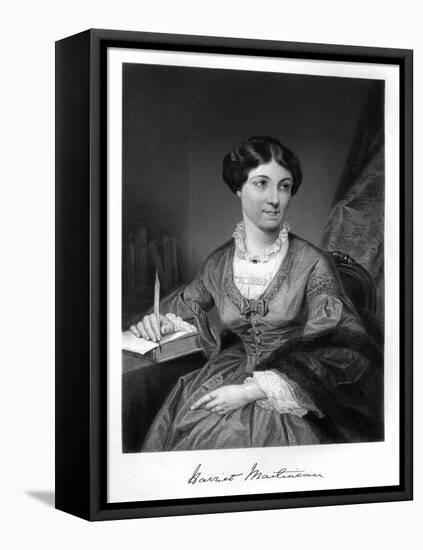 Harriet Martineau-Alonzo Chappel-Framed Stretched Canvas