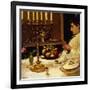 Harriet R, 1910-1915 (Oil on Canvas)-Rutherford Boyd-Framed Giclee Print