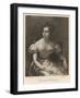 Harriet Smithson Irish Actress; Wife of Hector Berlioz-null-Framed Art Print