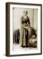 Harriet Tubman, 1860-75-null-Framed Art Print