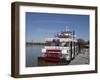 Harriott II Riverboat In Montgomery, Alabama-Carol Highsmith-Framed Art Print