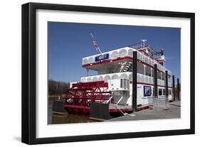 Harriott II Riverboat In Montgomery, Alabama-Carol Highsmith-Framed Art Print