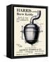 Harris Copper Brew Kettle-null-Framed Stretched Canvas