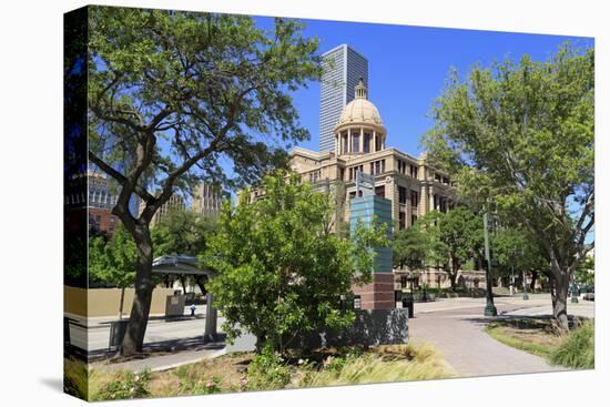 Harris County 1910 Courthouse, Houston,Texas, United States of America, North America-Richard Cummins-Stretched Canvas