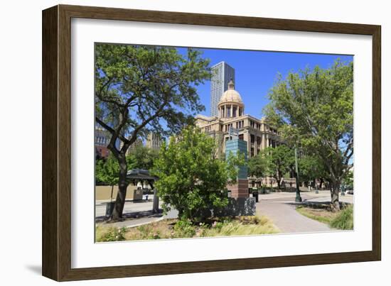 Harris County 1910 Courthouse, Houston,Texas, United States of America, North America-Richard Cummins-Framed Photographic Print