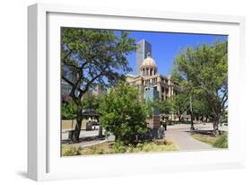 Harris County 1910 Courthouse, Houston,Texas, United States of America, North America-Richard Cummins-Framed Photographic Print