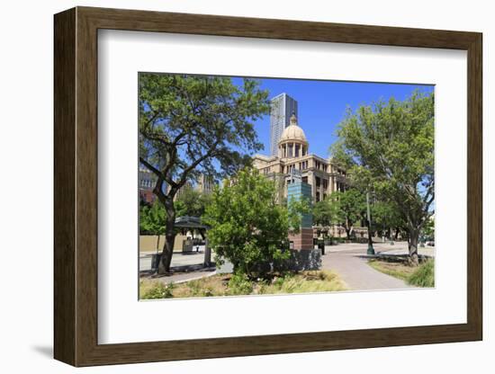 Harris County 1910 Courthouse, Houston,Texas, United States of America, North America-Richard Cummins-Framed Photographic Print