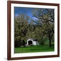 Harris Covered Bridge-Ike Leahy-Framed Photographic Print