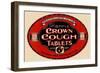 Harris' Crown Cough Tablets-null-Framed Premium Giclee Print