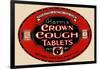 Harris' Crown Cough Tablets-null-Framed Art Print