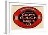 Harris' Crown Cough Tablets-null-Framed Art Print