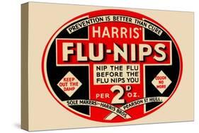 Harris' Flu-Nips-null-Stretched Canvas