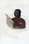 Wah-Ro-Nee-Sah, the Surrounder, an Otoe Chief, 1848-Harris-Giclee Print