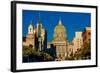 HARRISBURG, PENNSYLVANIA, City skyline and State Capitol Pennsylvania-null-Framed Photographic Print