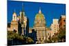 HARRISBURG, PENNSYLVANIA, City skyline and State Capitol Pennsylvania-null-Mounted Photographic Print