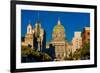 HARRISBURG, PENNSYLVANIA, City skyline and State Capitol Pennsylvania-null-Framed Photographic Print