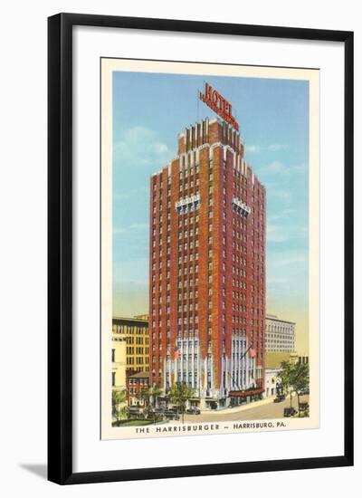 Harrisburger Hotel-null-Framed Art Print