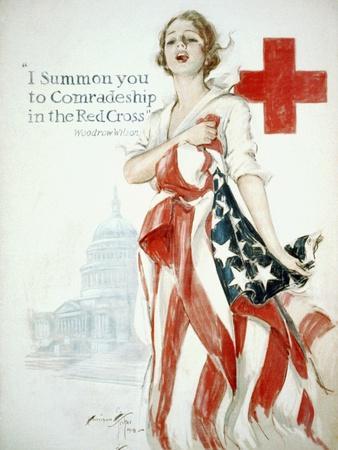 I Summon You to Comradeship in the Red Cross, Woodrow Wilson