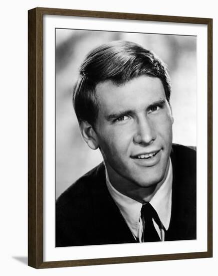 HARRISON FORD Portrait early 70's (b/w photo)-null-Framed Photo