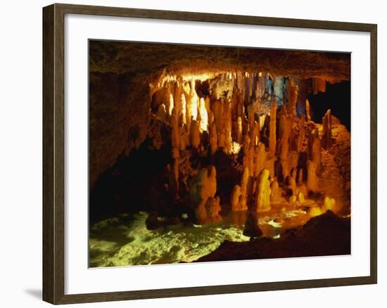 Harrison's Cave, Barbados, West Indies, Caribbean, Central America-Hans Peter Merten-Framed Photographic Print