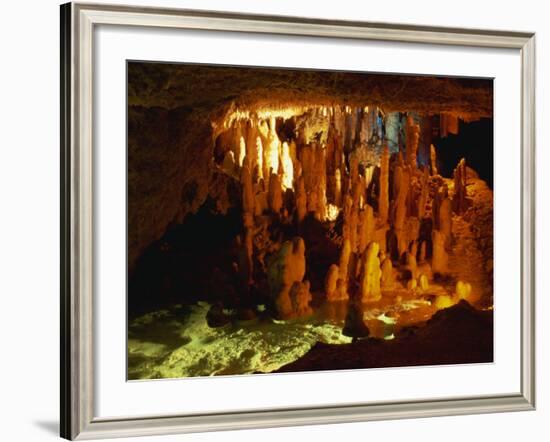 Harrison's Cave, Barbados, West Indies, Caribbean, Central America-Hans Peter Merten-Framed Photographic Print