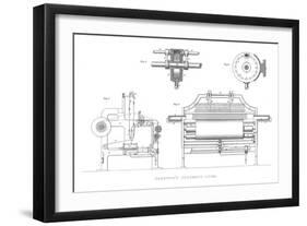 Harrison's Pneumatic Loom, 1886-null-Framed Giclee Print