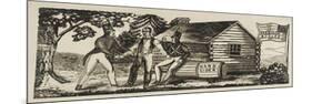 "Harrison & Tyler" Campaign Emblem, 1840-American School-Mounted Premium Giclee Print