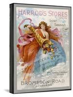 Harrod's Stores - Serving the World-null-Stretched Canvas