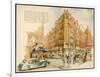 Harrods 1953-null-Framed Art Print