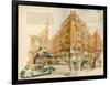 Harrods 1953-null-Framed Art Print