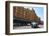 Harrods Department Store on Brompton Road, London-null-Framed Art Print