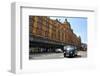 Harrods Department Store on Brompton Road, London-null-Framed Art Print