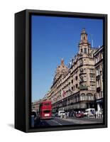 Harrods, Knightsbridge, London, England, United Kingdom-Adina Tovy-Framed Stretched Canvas