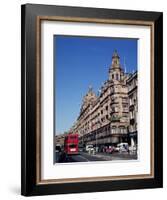 Harrods, Knightsbridge, London, England, United Kingdom-Adina Tovy-Framed Photographic Print
