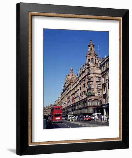 Harrods, Knightsbridge, London, England, United Kingdom-Adina Tovy-Framed Photographic Print