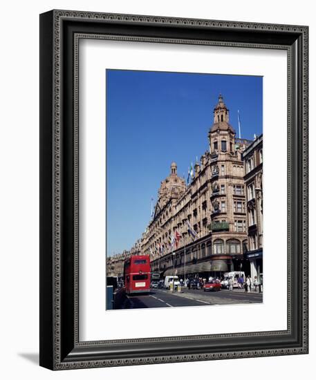 Harrods, Knightsbridge, London, England, United Kingdom-Adina Tovy-Framed Photographic Print