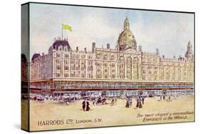 Harrods of London "The Most Elegant and Commodious Emporium in the World"-null-Stretched Canvas