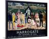 Harrogate Busy Park-null-Mounted Art Print