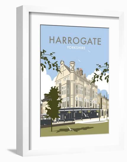 Harrogate - Dave Thompson Contemporary Travel Print-Dave Thompson-Framed Art Print