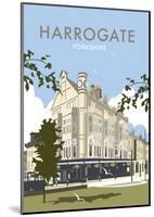 Harrogate - Dave Thompson Contemporary Travel Print-Dave Thompson-Mounted Art Print