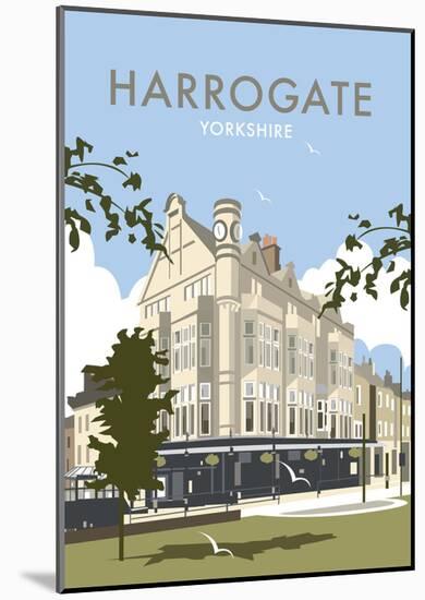 Harrogate - Dave Thompson Contemporary Travel Print-Dave Thompson-Mounted Art Print