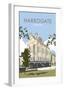 Harrogate - Dave Thompson Contemporary Travel Print-Dave Thompson-Framed Giclee Print