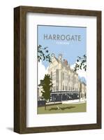 Harrogate - Dave Thompson Contemporary Travel Print-Dave Thompson-Framed Giclee Print