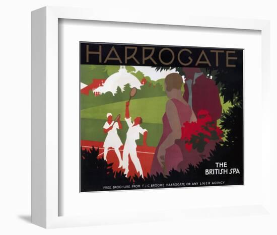 Harrogate, the British Spa-null-Framed Art Print