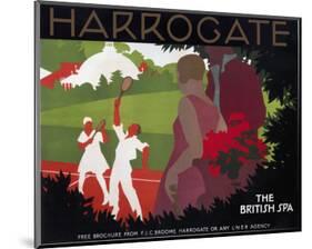 Harrogate, the British Spa-null-Mounted Art Print